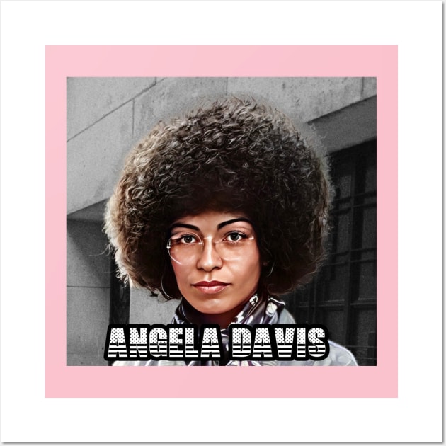 Angela Davis Wall Art by M.I.M.P.